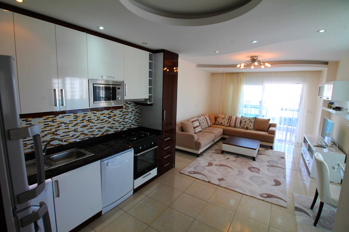 Tek yatak odalı daire (1+1) - Oba