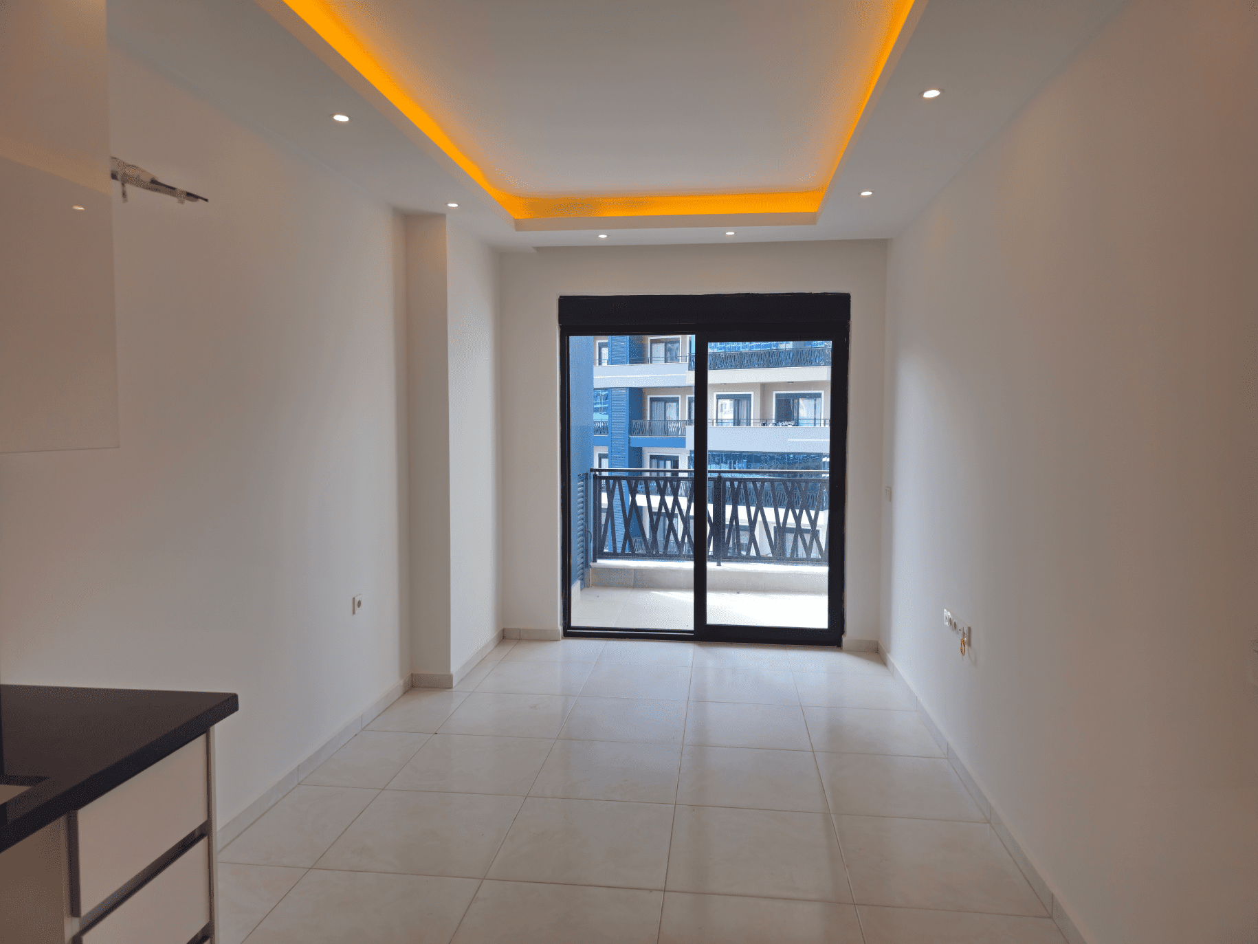 Tek yatak odalı daire (1+1) - Mahmutlar