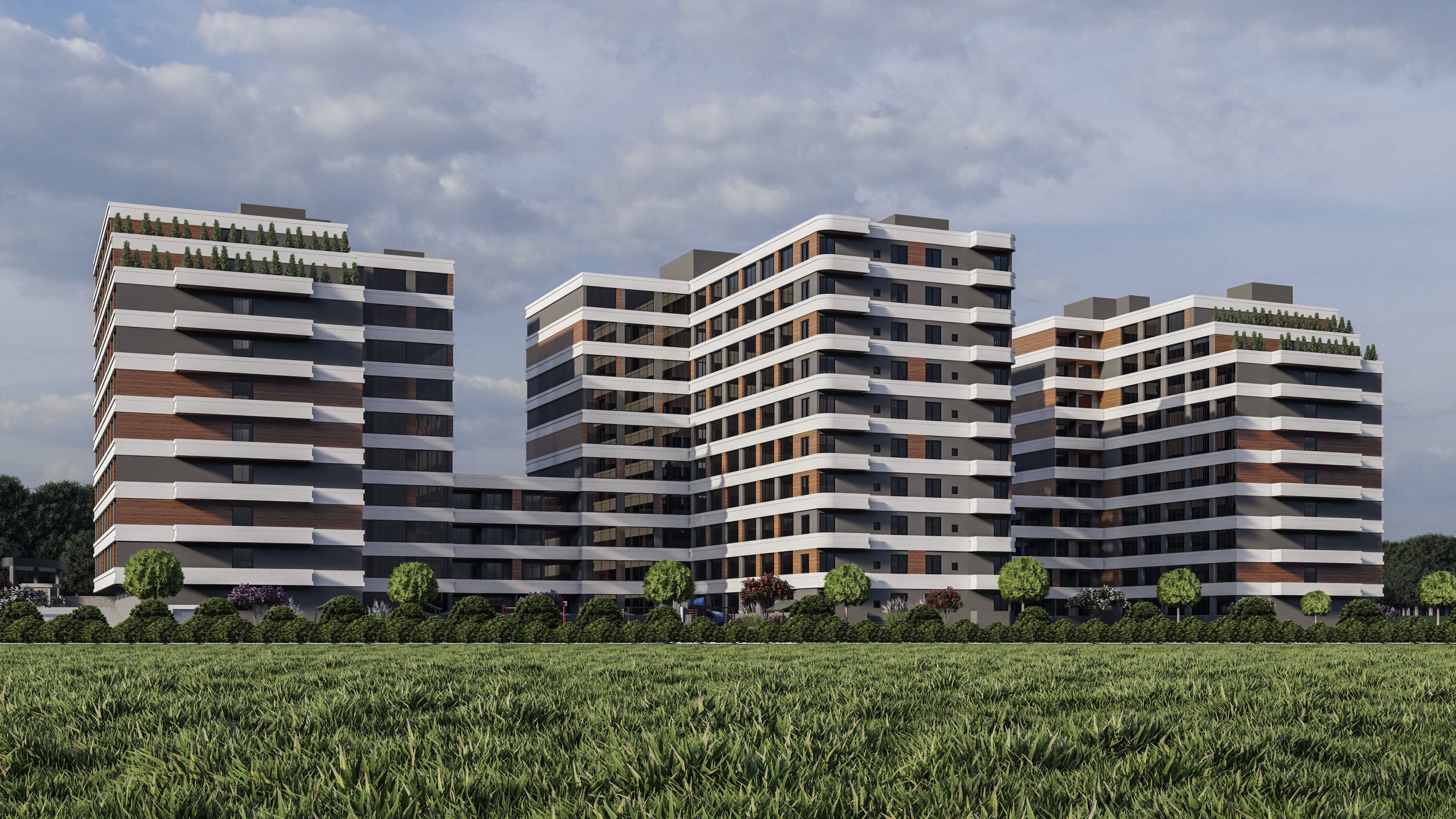 Mersin'de rüya gibi bir konut kompleksi